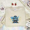 Stitch Cosplay Darth Vader Embroidered Shirt, Star Wars Movie Embroidered Hoodie, Disney Characters Embroidered Sweatshirt