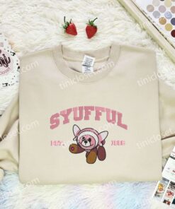 Syufful Est 1996 Embroidered Shirt, Pokemon Embroidered Hoodie, Anime Embroidered Sweatshirt (1)