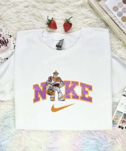 Buzz Lightyear Halloween Embroidered Shirt, Pixar Toy Story Embroidered Hoodie, Halloween Embroidered T Shirt (1)