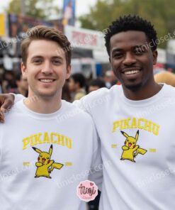 Embroidered Pikachu Hoodie and Crewneck, Cute Pokemon Gift for Him or Her, Retro 90s Gamer Merch 3 Embroidered Pikachu Hoodie & Crewneck, Cute Pokemon Gift for Him or Her, Retro 90s Gamer Merch (4)