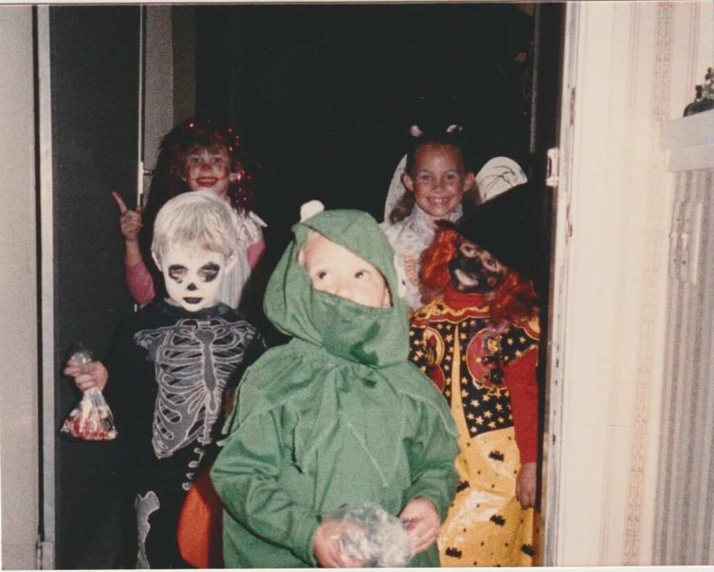 What mattered most was having something recognizable to wear.