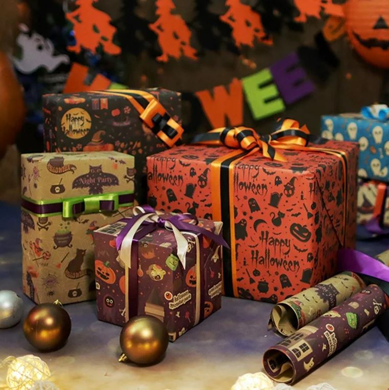 Also don’t neglect the presentation of Halloween gifts.