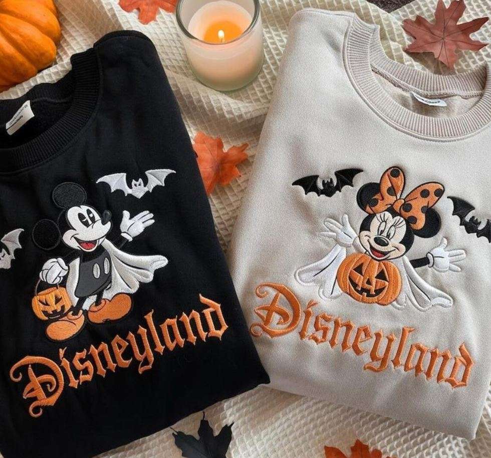 Disney-inspired embroidered Halloween shirts will also be trending in 2025.
