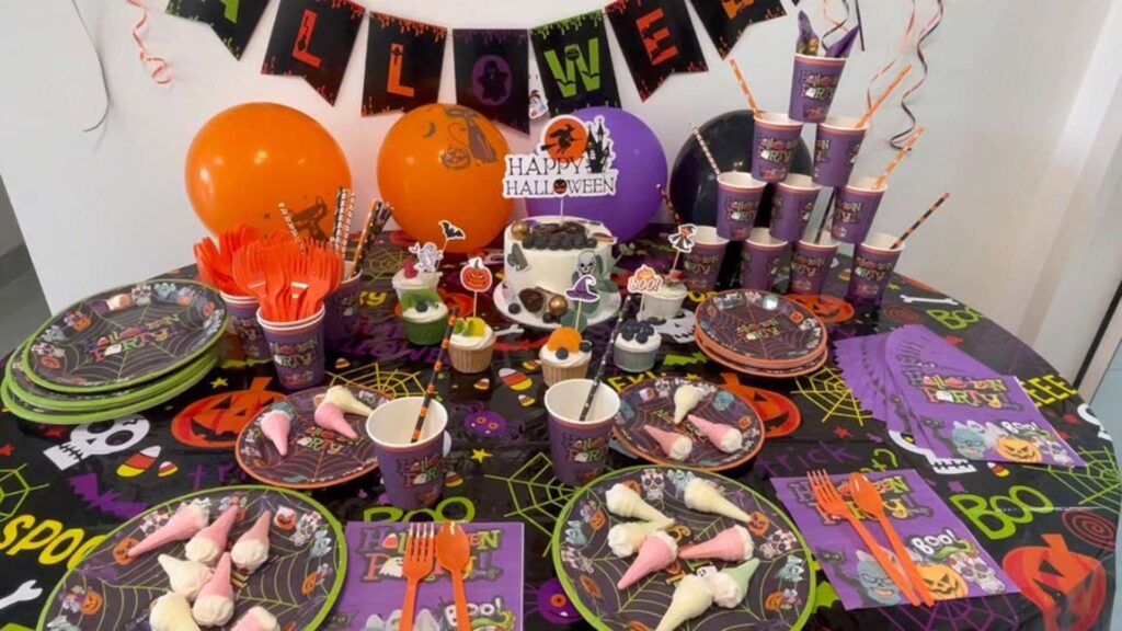 Throwaway Halloween party supplies are fun but not long-lasting.