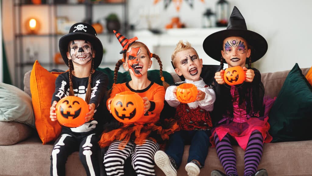 Take recipients' ages to consideration when choosing Halloween gifts.