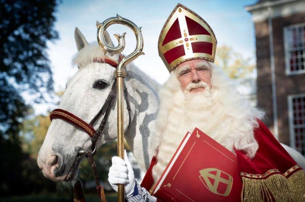 Sinterklaas, a figure similar to Santa Claus