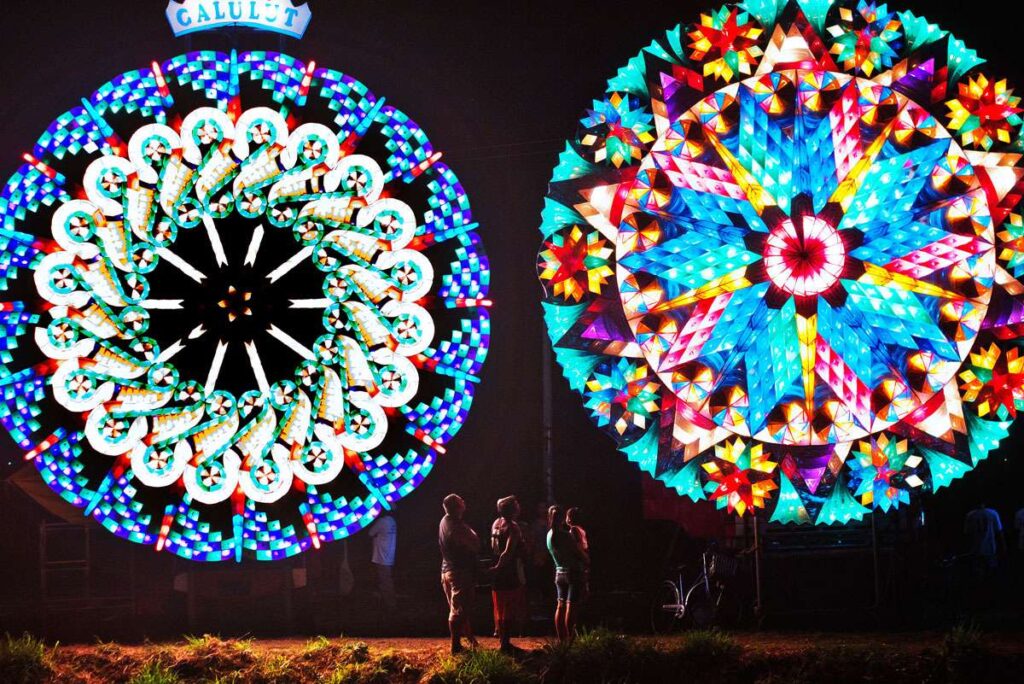 The Giant Lantern Festival is held every December.