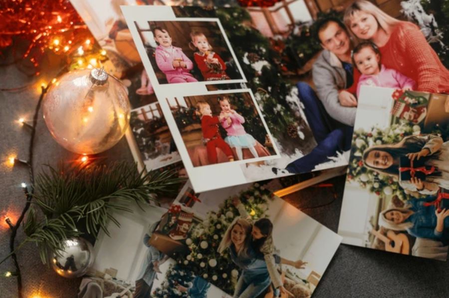 Polaroid photo albums have been replaced by phone-taken photos.