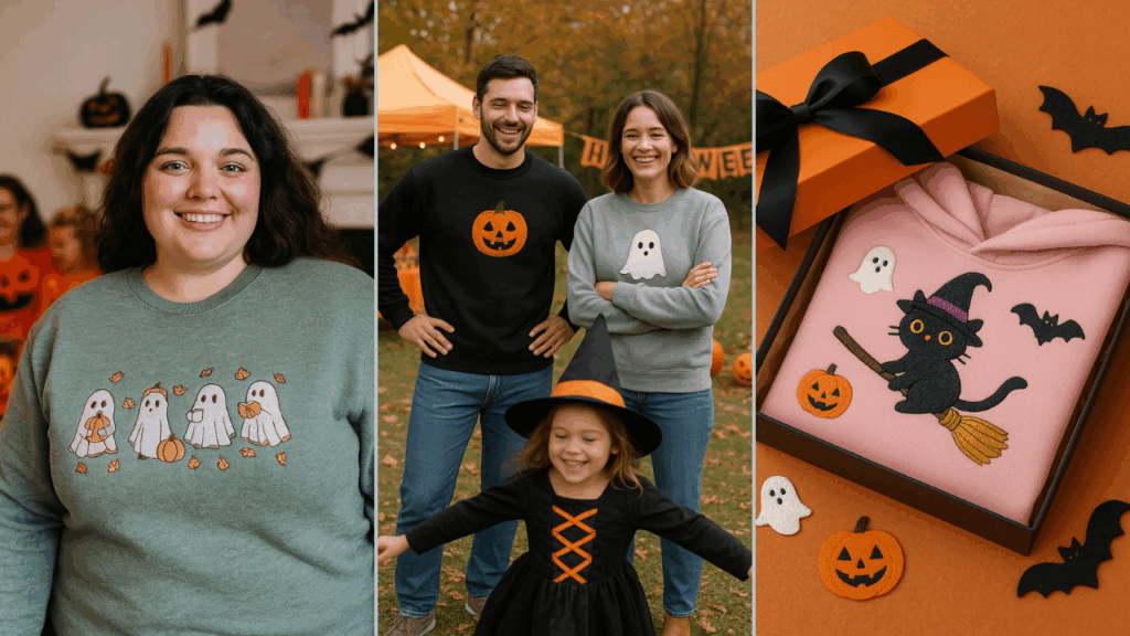 Why More People Are Choosing Embroidered Halloween Shirts Over Traditional Costumes