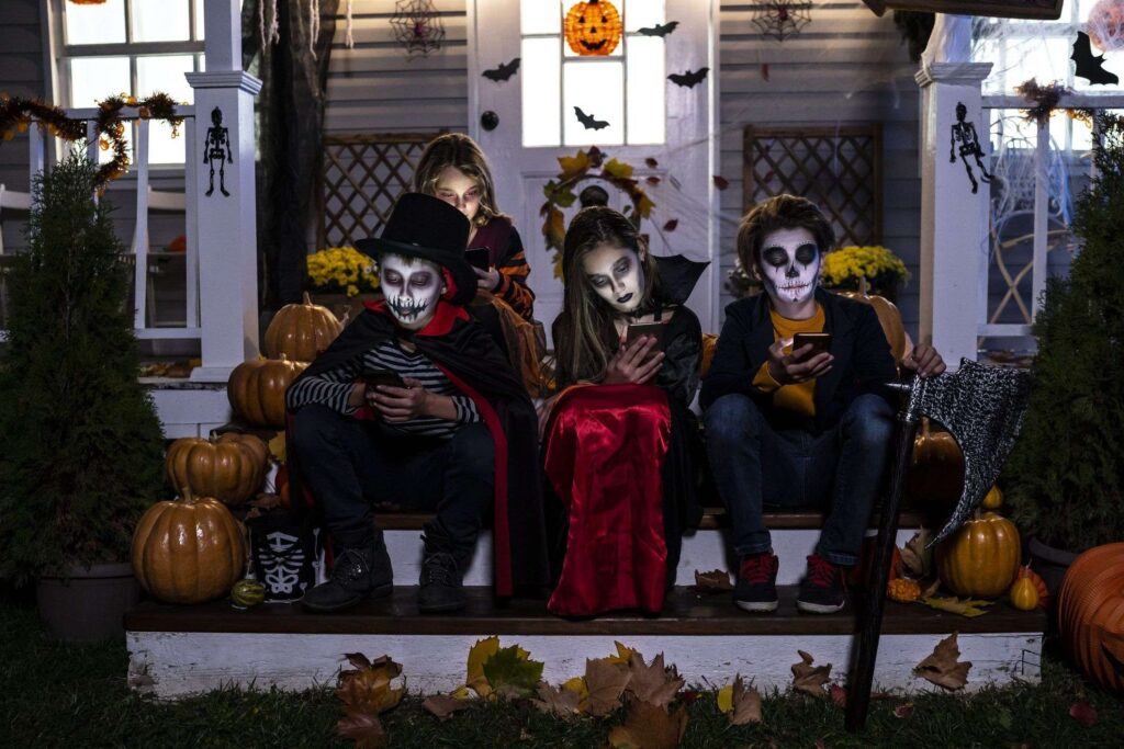 Trick-or-treating is less about joy and more about sugar negotiations.