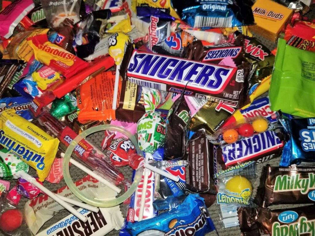 The best part about the candy is pawning it off on coworkers the next day.