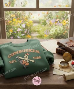 Combusken Anime Embroidery Pullover, Just Because Gift For Him, Gen 3 Pokemon Merch (3)