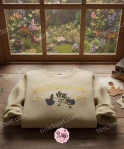 Kleavor Embroidered Sweatshirt, Hisuian Pokemon Crewneck, Just Because Gift For Him 1 Kleavor Embroidered Sweatshirt, Hisuian Pokemon Crewneck, Just Because Gift For Him (2)
