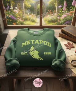 Metapod Est. 1996 Retro Embroidered Sweatshirt, Vintage Style Pokemon Crewneck, Unique Gamer Gift For Him or Her 1 Metapod Est. 1996 Retro Embroidered Sweatshirt, Vintage Style Pokemon Crewneck, Unique Gamer Gift For Him or Her (1)