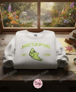 Metapod Est. 1996 Retro Embroidered Sweatshirt, Vintage Style Pokemon Crewneck, Unique Gamer Gift For Him or Her 2 Metapod Est. 1996 Retro Embroidered Sweatshirt, Vintage Style Pokemon Crewneck, Unique Gamer Gift For Him or Her (2)