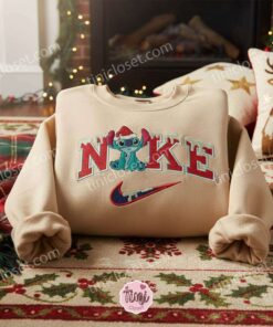 Stitch Santa Hat Snow Embroidered Sweatshirt, Custom Merry Stitchmas Snow Hoodie, Warm Winter Ohana Holiday Crewneck, Gift for Him Her 2 Stitch Santa Hat Snow Embroidered Sweatshirt, Custom Merry Stitchmas Snow Hoodie, Warm Winter Ohana Holiday Crewneck, Gift for Him Her (2)