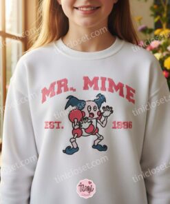 Mr. Mime Est. 1996 Embroidered Crewneck, Custom Pokemon Sweatshirt, Anniversary Gift For Boyfriend and Girlfriend, Cozy Gamer Top 3 Mr. Mime Est. 1996 Embroidered Crewneck, Custom Pokemon Sweatshirt, Anniversary Gift For Boyfriend, Cozy Gamer Top (3)1651