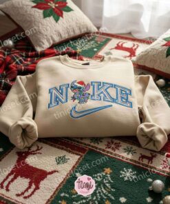 Stitch Tangled in Christmas Lights Embroidered Hoodie, Holiday Magic Experiment 626 Sweatshirt, Ohana Spirit Xmas Apparel, Gift for Him Her 2 Stitch Tangled in Christmas Lights Embroidered Hoodie, Holiday Magic Experiment 626 Sweatshirt, Ohana Spirit Xmas Apparel, Gift for Him Her (1)