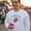 Pupitar Embroidered Sweatshirt, Vintage Pokemon Est. 1996 Crewneck, Anime Shirt for Boyfriend and Girlfriend
