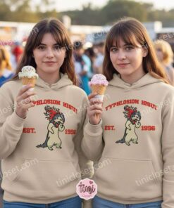 Hisuian Typhlosion Embroidered Hoodie, Vintage Est. 1996 Pokemon Sweatshirt, Legends Arceus Merch 1 Hisuian Typhlosion Embroidered Hoodie, Vintage Est. 1996 Pokemon Sweatshirt, Legends Arceus Merch (1)