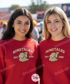 Ninetales Embroidered Sweatshirt, Vintage Est. 1996 Pokemon Crewneck, Anniversary Gift (4)