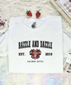 Razzle And Dazzle Hazbin Hotel Embroidered Shirt, Cartoon Embroidered Hoodie, Best Gift Idea 1 Razzle And Dazzle Hazbin Hotel Embroidered Shirt, Cartoon Embroidered Hoodie, Best Gift Idea (1)