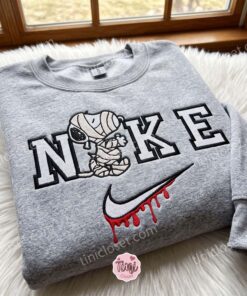 Snoopy Mummy Halloween Embroidered Sweatshirt, Cartoon Embroidered Hoodie, Unique Family Gifts 1 Snoopy Mummy Halloween Embroidered Sweatshirt, Cartoon Embroidered Hoodie, Unique Family Gifts (1)