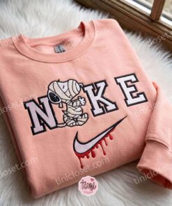 Snoopy Mummy Halloween Embroidered Sweatshirt, Cartoon Embroidered Hoodie, Unique Family Gifts 2 Snoopy Mummy Halloween Embroidered Sweatshirt, Cartoon Embroidered Hoodie, Unique Family Gifts (2)