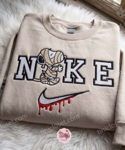 Snoopy Mummy Halloween Embroidered Sweatshirt, Cartoon Embroidered Hoodie, Unique Family Gifts 3 Snoopy Mummy Halloween Embroidered Sweatshirt, Cartoon Embroidered Hoodie, Unique Family Gifts (3)