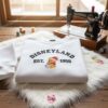 Disneyland Pooh Santa Hat Embroidered Sweatshirt, Disney Christmas Embroidered Sweatshirt, Best Christmas Gift Ideas