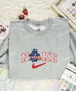 Steve Rogers Marvel Halloween Team Embroidered Shirt, Movie Embroidered Hoodie, Halloween Embroidered T Shirt (3)