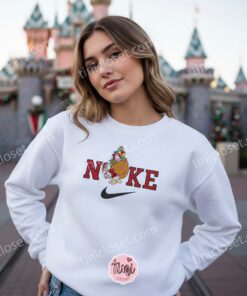 Donald Duck Christmas Embroidered Sweatshirt Hoodie T-shirt 2 Donald Duck Christmas Embroidered Sweatshirt Hoodie T shirt (3)