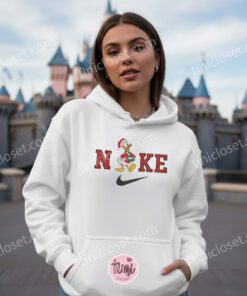 Christmas Donald Duck Laughing Embroidered Sweatshirt, Disney Movie Christmas Embroidered Shirt, Best Christmas Gift Ideas (3)