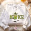 Minion Grinch Embroidered Sweatshirt, Movie Embroidered Shirt, Best Christmas Day Gift Ideas