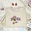 Chibi Mitsuri Embroidered Shirt, Demon Slayer Embroidered Hoodie, Anime Embroidered T-Shirt