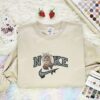 Chibi Inosuke Embroidered Shirt, Demon Slayer Embroidered Hoodie, Anime Embroidered T-Shirt