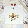 Chibi Rengoku Embroidered Shirt, Demon Slayer Embroidered Hoodie, Anime Embroidered T-Shirt