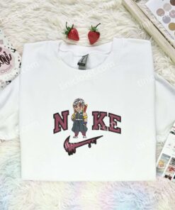 Chibi Uzui Tengen Embroidered Shirt, Demon Slayer Embroidered Hoodie, Anime Embroidered T Shirt (1)