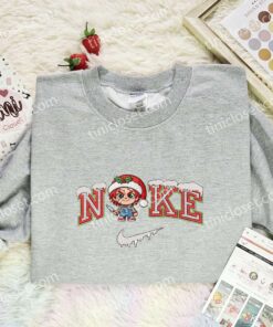 Chucky Xmas Embroidered Shirt, Halloween Embroidered Hoodie, Christmas Embroidered Sweatshirt (1)