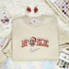 Jason Voorhees Xmas Embroidered Shirt, Halloween Embroidered Hoodie, Christmas Embroidered T-Shirt