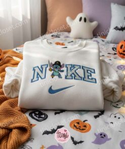 Stitch Cosplay Pirate Captain Halloween Embroidered Sweatshirt, Custom Treasure Hunt Stitchmas Hoodie, Ohana Pirate King Spirit Shirt, Gift for Him Her