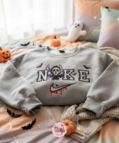 Stitch Ghostface Drip Swoosh Halloween Embroidered Hoodie, Slasher Experiment 626 Sweatshirt, Spooky Streetwear Horror Apparel, Gift for Him Her 2 Stitch Ghostface Drip Swoosh Halloween Embroidered Hoodie, Slasher Experiment 626 Sweatshirt, Spooky Streetwear Horror Apparel, Gift for Him Her (3)