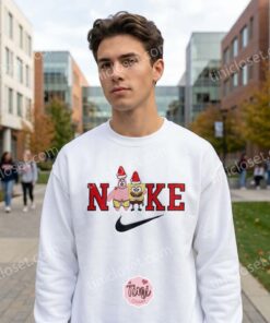 Funny Christmas Patrick Star and SpongeBob Embroidered Sweatshirt, Funny Cartoon Hoodie, Bestie Matching Shirts 1 Funny Christmas Patrick Star and SpongeBob Embroidered Sweatshirt, Funny Cartoon Hoodie, Bestie Matching Shirts (2)