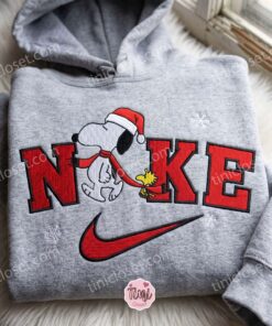 Xmas Snoopy and Woodstock Embroidered Shirt, Custom Cartoon Embroidered T-shirt, Best Christmas Gift Ideas 1 Xmas Snoopy and Woodstock Embroidered Shirt, Custom Cartoon Embroidered T shirt, Best Christmas Gift Ideas (2)