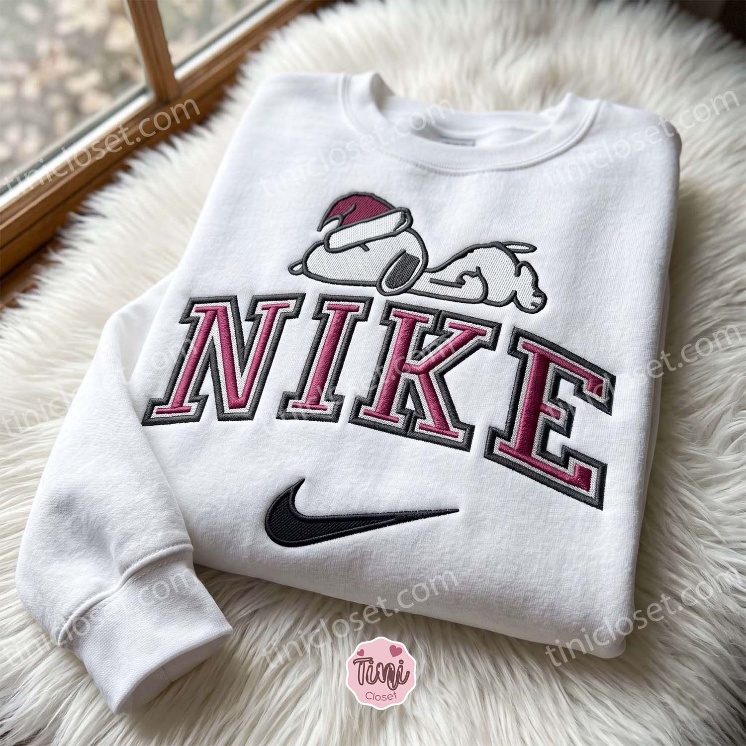 Snoopy Christmas Embroidered Sweatshirt, Peanuts Cartoon Embroidered Shirt, Christmas Embroidered Hoodie Snoopy Christmas Embroidered Sweatshirt, Peanuts Cartoon Embroidered Shirt, Christmas Embroidered Hoodie