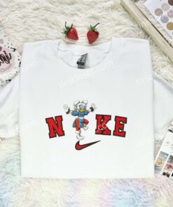 Daisy Duck Chun Li Embroidered Shirt, Street Fighter Video Game Characters Embroidered Hoodie, Best Gift Idea (1)