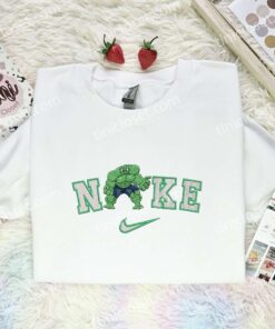 Donald Duck Hulk Embroidered Shirt, Movie Embroidered Hoodie, Disney Characters Embroidered T Shirt (1)