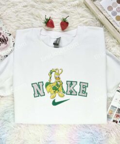 Donald Duck Loki Embroidered Shirt, Marvel Movie Embroidered Hoodie, Disney Characters Embroidered T Shirt (1)