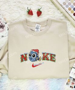 Baby Dory Xmas Embroidered Shirt, Disney Finding Nemo Characters Embroidered Hoodie, Best Christmas Gift (2)