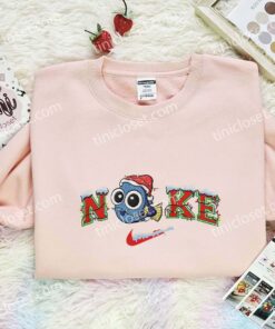 Baby Dory Xmas Embroidered Shirt, Disney Finding Nemo Characters Embroidered Hoodie, Best Christmas Gift (3)